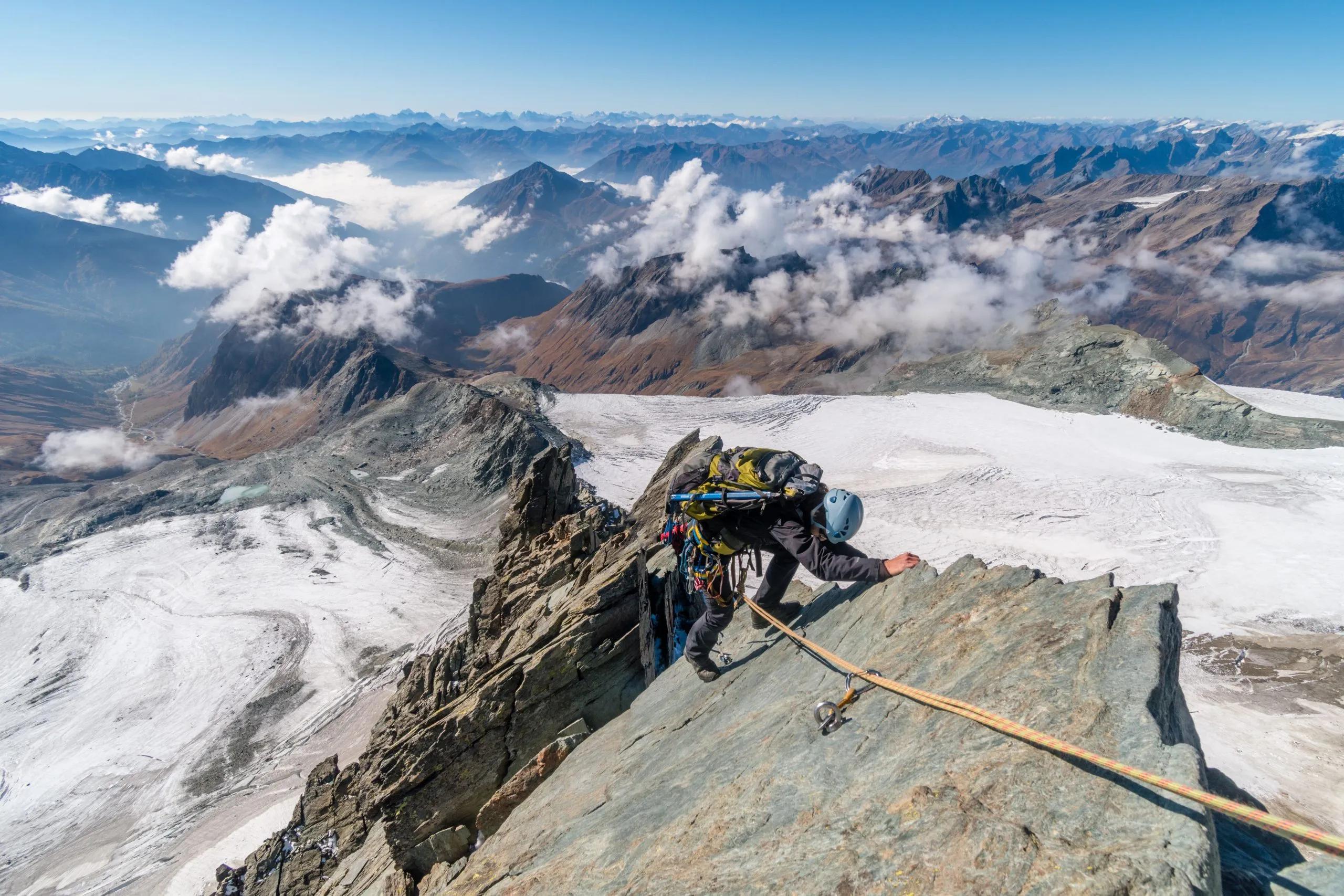 Výstup na Grossglockner s průvodcem - hřeben Stüdlgrat