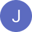 White letter J on a purple circular background